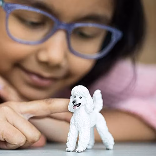 Schleich Farm World White Poodle Toy Figurine – 2