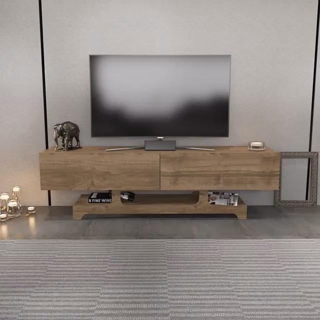 Decorotika Tera TV Unit in Brown – 1