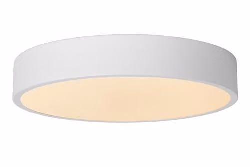 Lucide UNAR Dimmable LED Flush Ceiling Light, White, Diameter: 30 cm – 1
