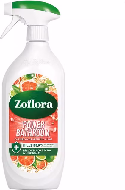 Zoflora Power Bathroom Spray Caribbean Grapefruit and Lime 800ml