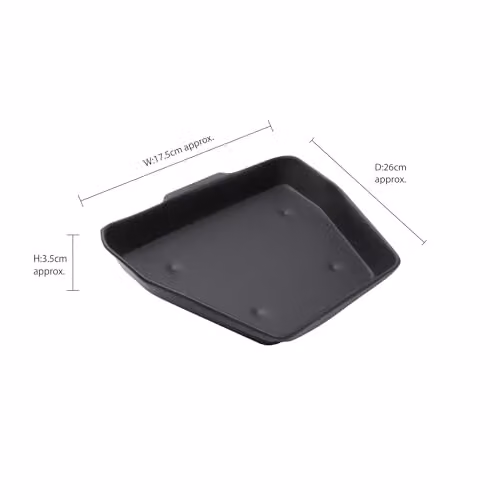 JVL Rosedale Ash Pan, Black – 7
