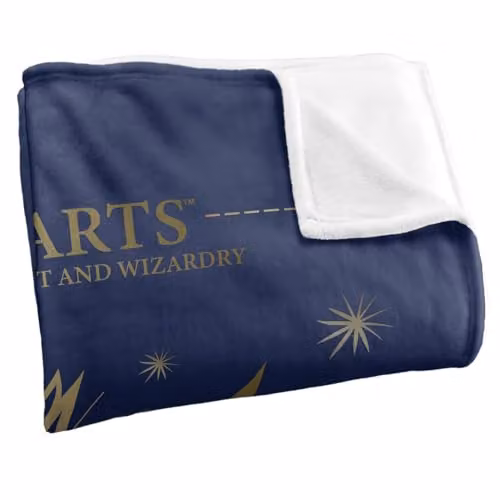 Warner Bros. Harry Potter Ravenclaw Learning, Wit, Wisdom Super Soft Fleece Throw Blanket, Multicolour, W/D/H: 152 x 127 cm – 2