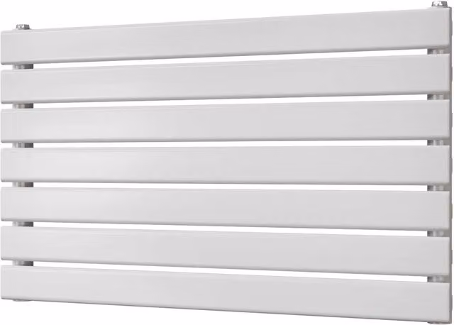 UK Radiators Typhoon Axis White Horizontal Designer Radiator, W: 80 cm, H: 47.6 cm – 1