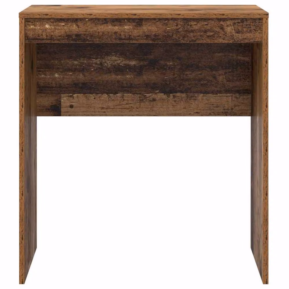 Berkfield Home Rustic Writing Desk in Brown with Small Storage – 3