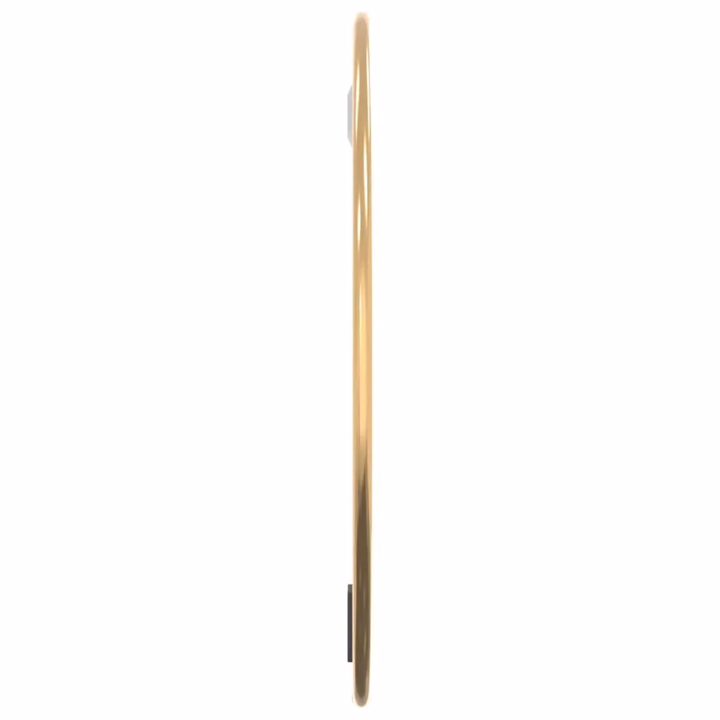Berkfield Home Round Gold Wall Mirror, Diameter: 30 cm – 2