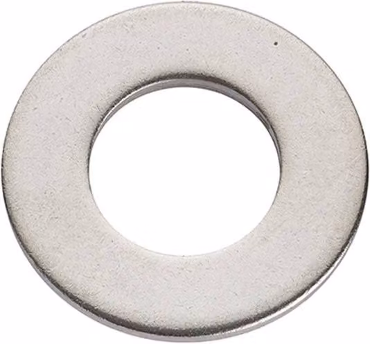Unifix A2-304 Stainless Steel Flat Pattern Washers in Silver