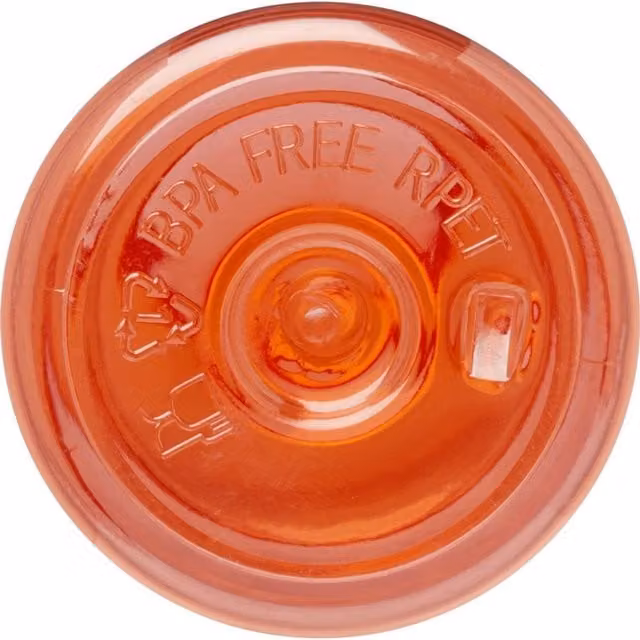 Generic Sky Recycled Plastic Water Bottle, 650ml, Red and Orange