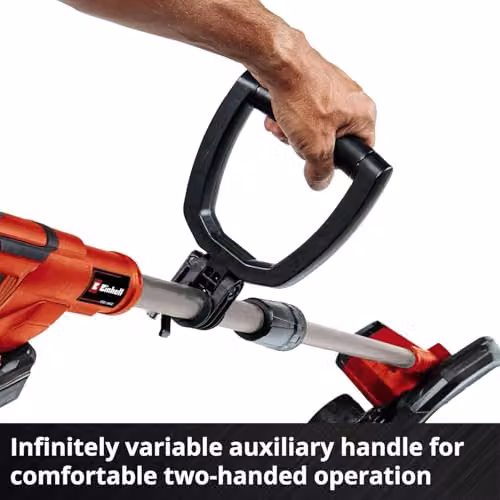 Einhell Power X-Change 18V Cordless Lawn Edger with 19cm Blade in Red and Black – 4