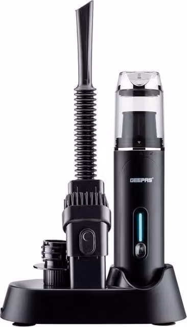 Geepas 4-in-1 Cordless Handheld Vacuum with Blower, Inflator and Deflator, 30 Minute Runtime, Black – 1