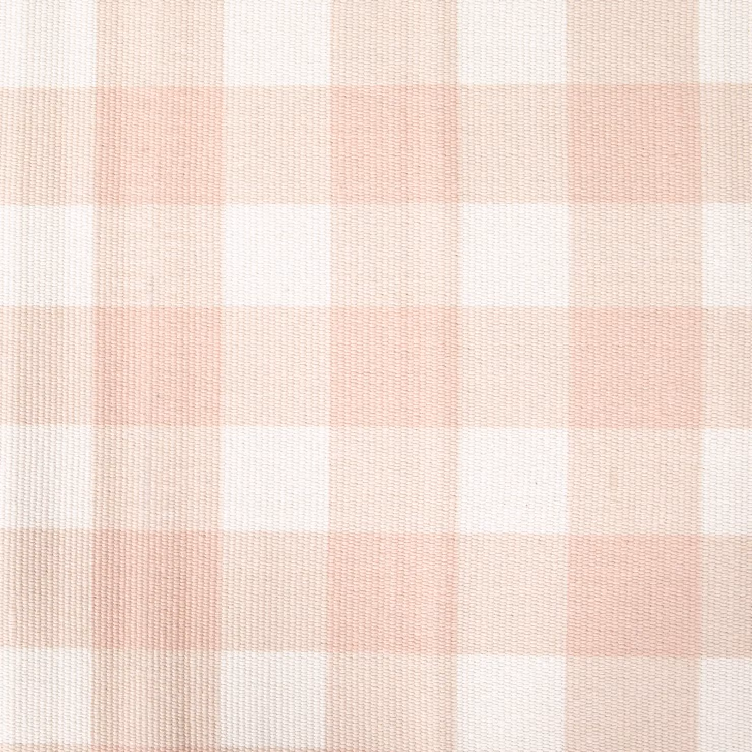 Artsy Mats Beige Checked Non-Slip Rectangular Bottom Layer Mat W: 60 cm, D: 90 cm – 2