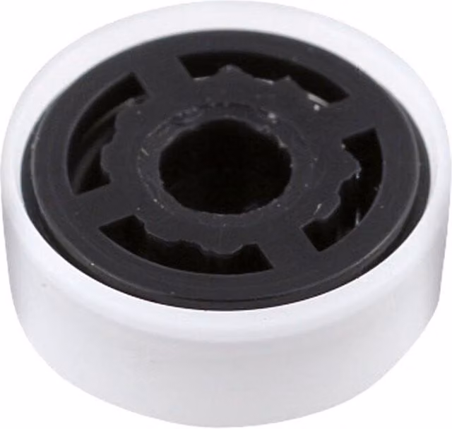 Balterley White Plastic Basin Tap Aerator Pair with Flow Regulator, 15mm x 5mm – 1