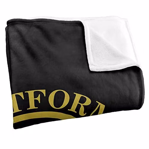 Warner Brothers Harry Potter 9 3/4 Fluffy Fleece Blanket, Multicolour and White, W/D/H: 152 x 127 cm – 2
