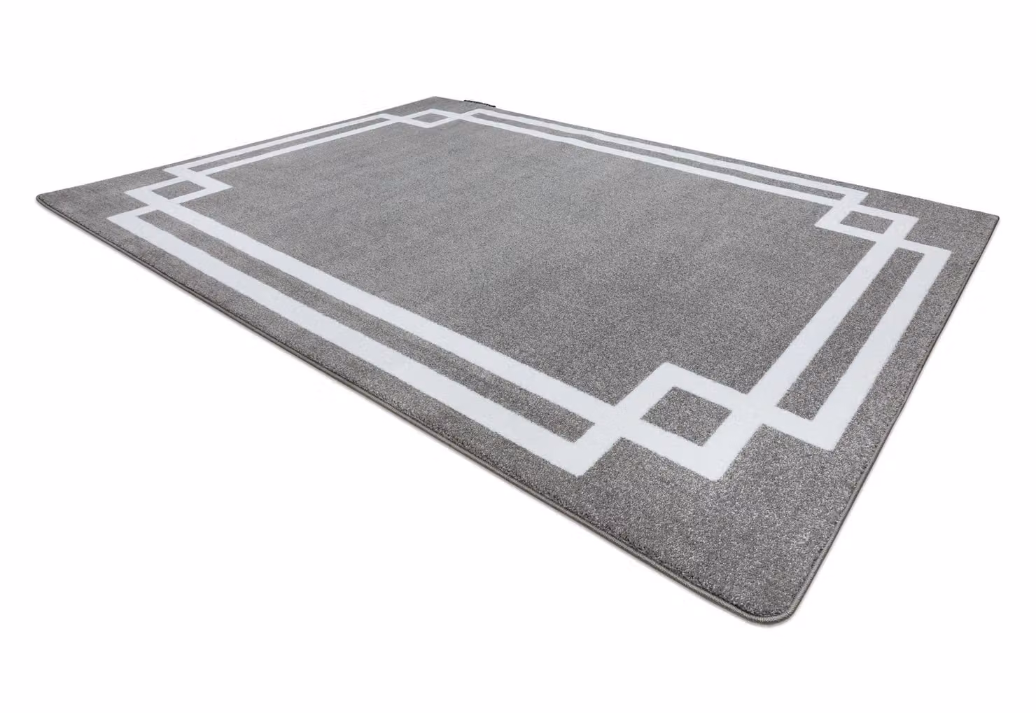 RugsX Hampton Geometric Grey Rectangular Rug W: 200 cm, D: 290 cm – 2