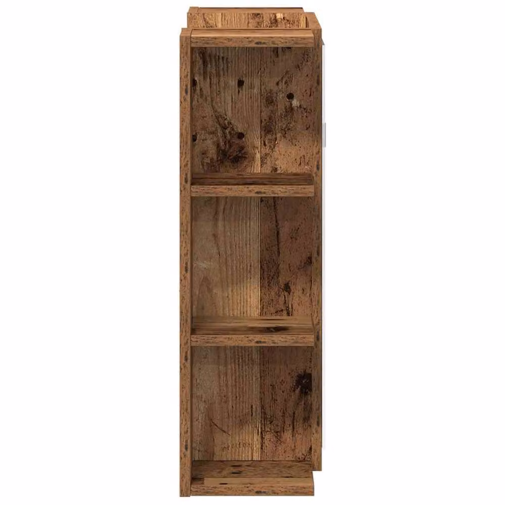 Berkfield Home Modern Bathroom Mirror Cabinet in Brown, W/D/H: 80 x 20.5 x 64 cm – 3