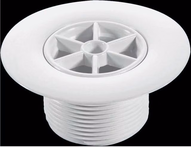 McAlpine STW85WHL Long Waste for STW 1½ inch Shower Traps, White