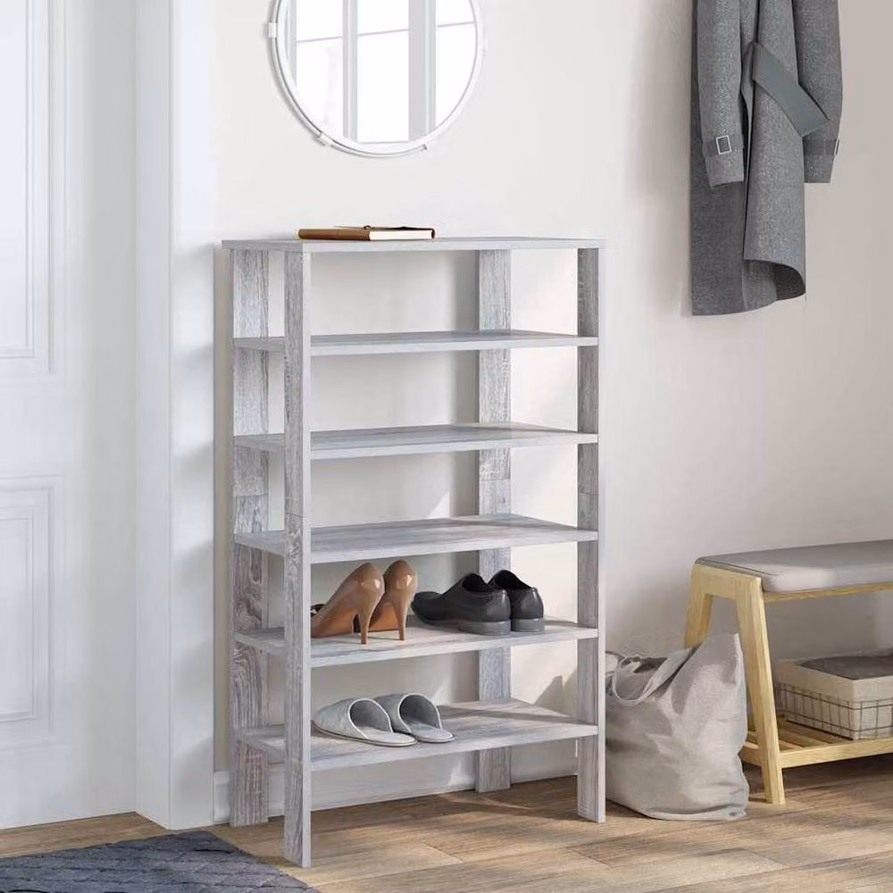 Berkfield Home Grey Sonoma Shoe Rack, W/D/H: 61 x 32 x 105 cm – 2
