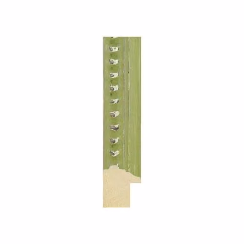 Frames & Mirrors 4U Crown Single Rectangular Wooden Picture Frame in Green, W: 35.56 cm, H: 27.94 cm – 1