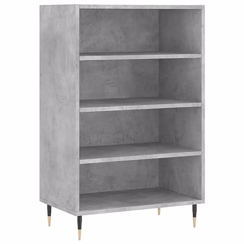 vidaXL Modern Highboard in Grey, W/D/H: 57 x 35 x 90 cm – 1