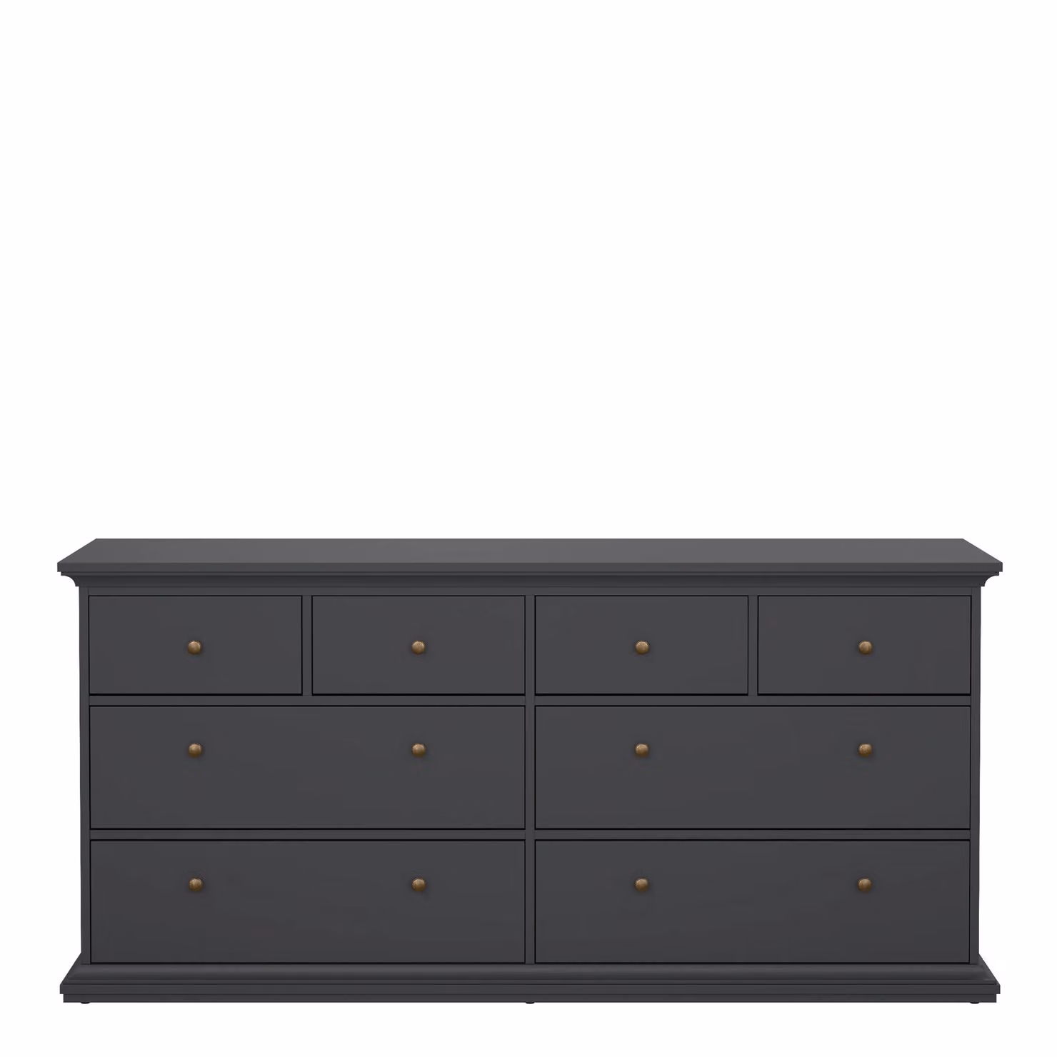 Furniture To Go Paris Chest of 8 Drawers in Grey Matt – 2