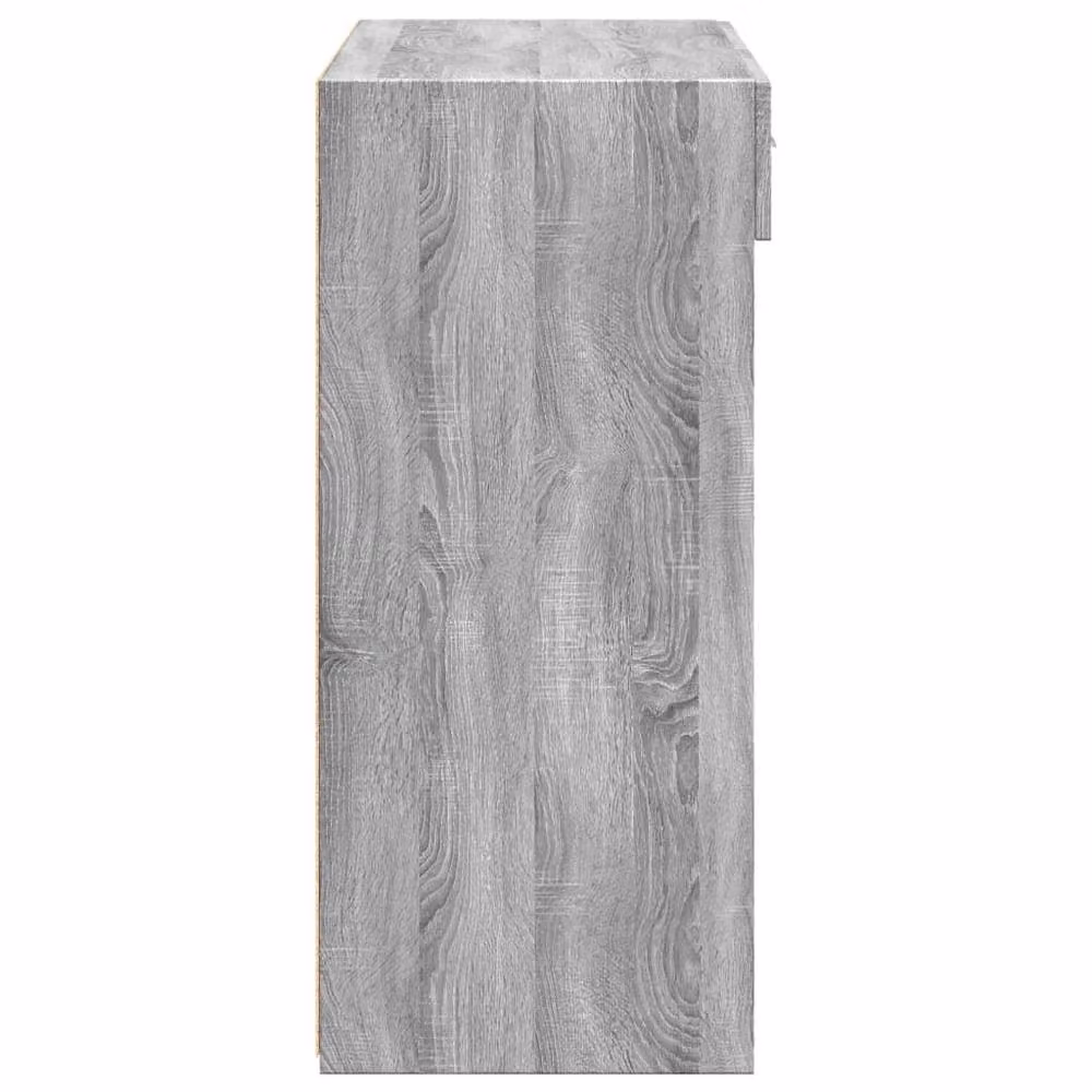 Berkfield Home Grey Sonoma Modern Sideboard, W/D/H: 80 x 42.5 x 93 cm – 4