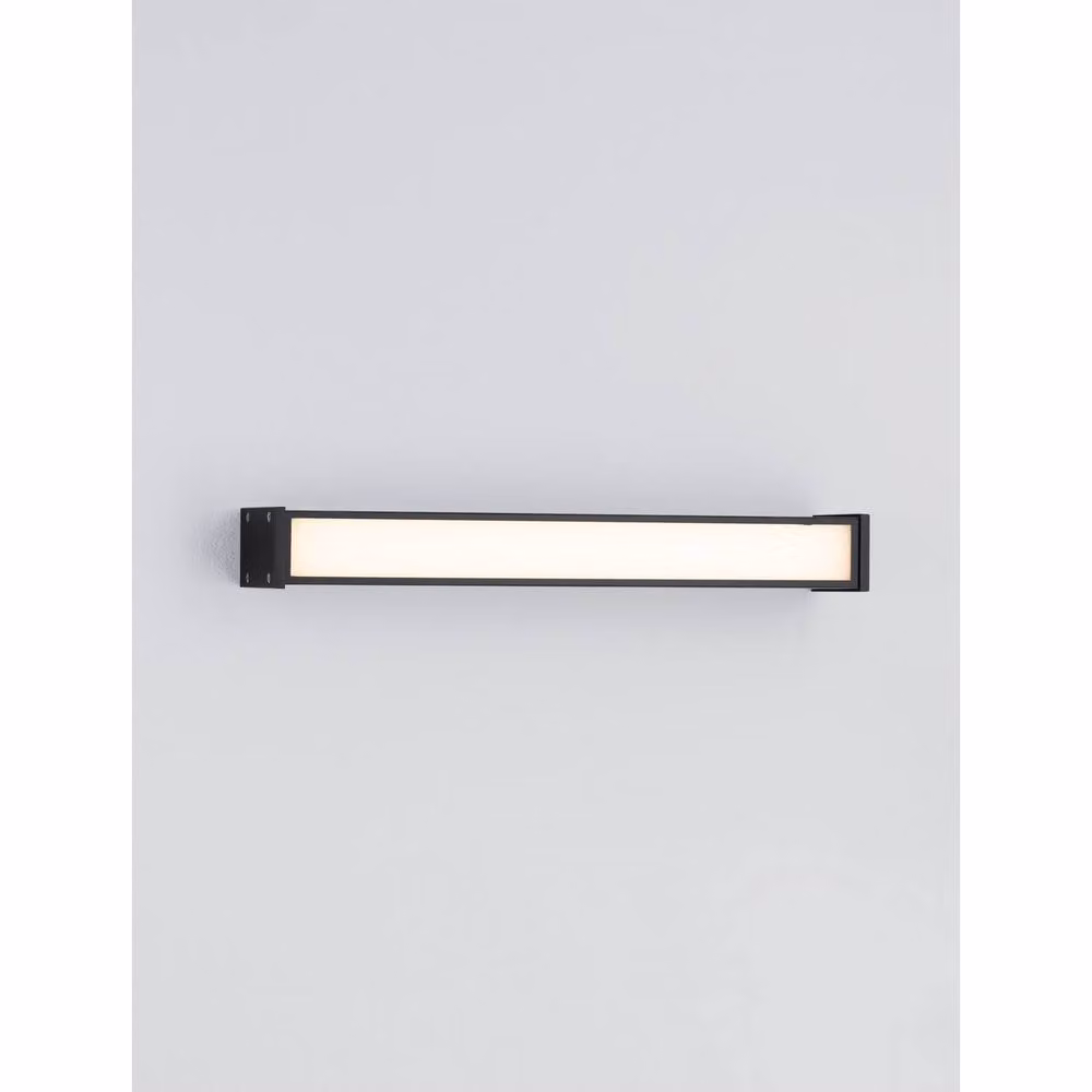 Netlighting Nova Outdoor Flush Wall Lamp in Dark Anthracite Grey, 21W LED, 974lm, 3000K Warm White, IP65 Rated – 2