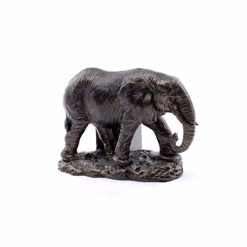 Jardinopia Elephant Plant Pot Feet, Set of 3, Bronze, L6.5 x W7.5 x H11 cm – 2