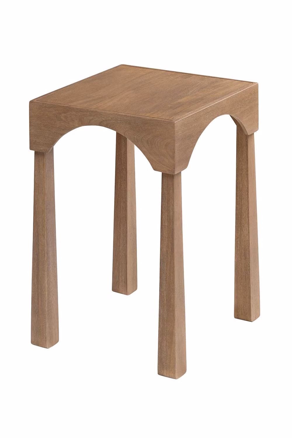 MH London Casa Arched Side Table in Beige, Solid Mango Wood and Veneer – 2