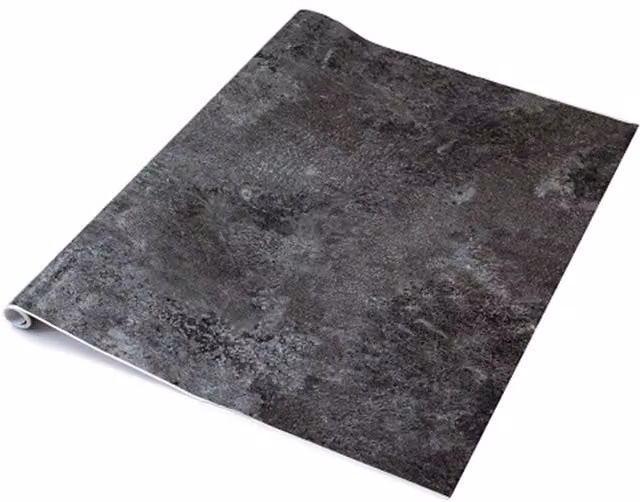 D-C-Fix Avellino Beton Slate Grey Self-adhesive Vinyl Wrap for Doors and Worktops, W: 45 cm, L: 5 m – 1