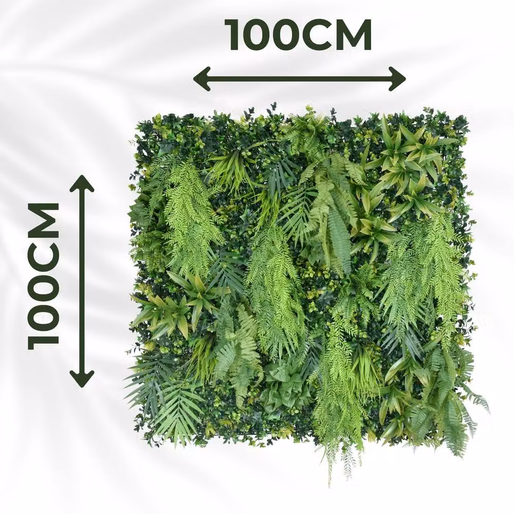 Ark Mat Vinewell Artificial Plant Wall Panel in Green, W/H: 100 x 100 cm – 2