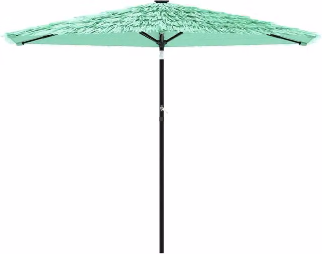 Berkfield Home Durable Green Garden Parasol with Steel Pole, W/D/H: 288 x 288 x 225 cm – 1