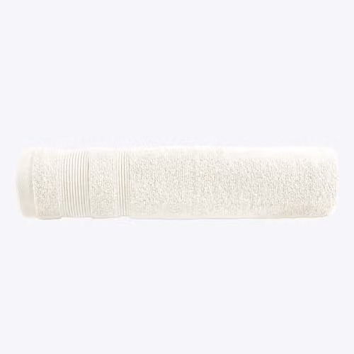 Allure Bath Fashions Zero Twist Egyptian Cotton Bath Sheet in Beige, 100 x 150 cm