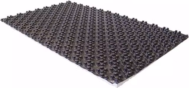 John Guest Black Underfloor Heating Tile Floor Panels with Insulation (Pack of 12)