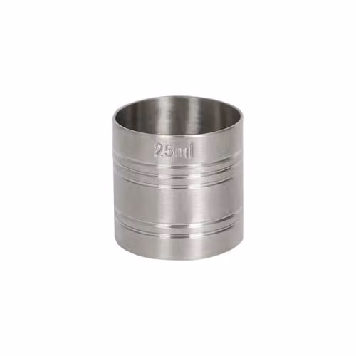 Rink Drink Stainless Steel Jigger Thimble Measure, 25ml, Silver – 1