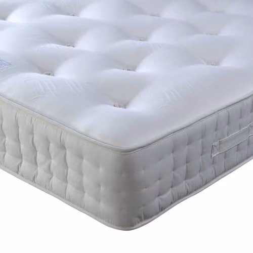 Bedmaster Farley Pocket Sprung Mattress in White, Small Single – 1