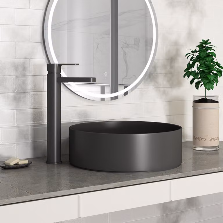 Royal Bathrooms Arvan High Rise Mono Basin Mixer Tap in Chrome