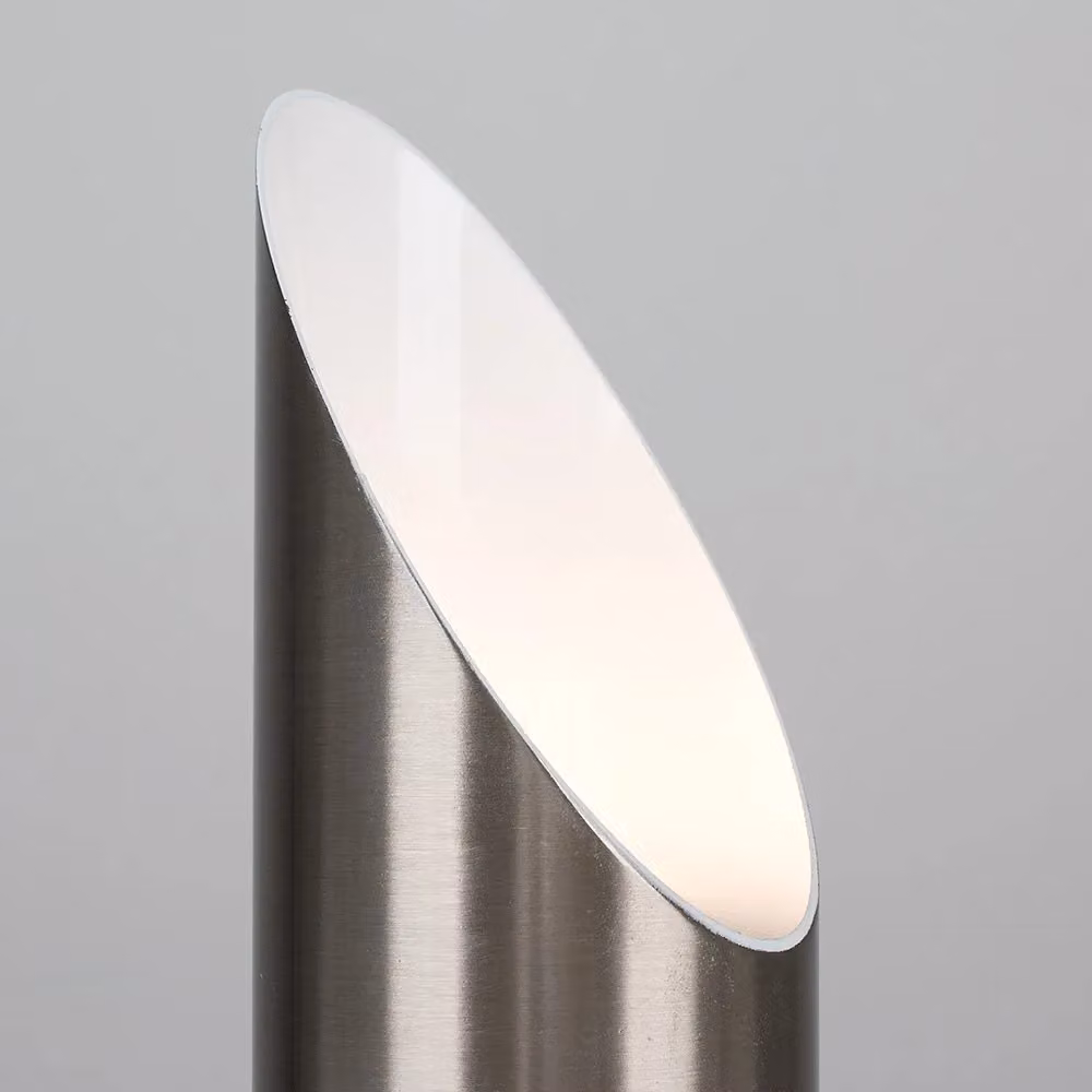 ValueLights Pair of Modern Silver Chrome Upward Floor Lamps – 3