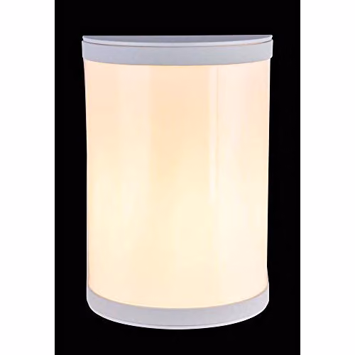 Globo Lighting Segga Modern Outdoor Wall Lamp White Aluminium and Plastic IP44 E27 – 3