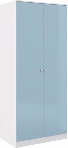 Seconique Denver Trio Set in White and Blue Gloss