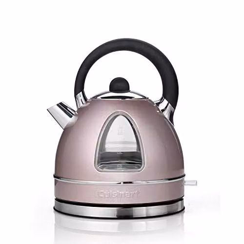 Cuisinart Stainless Steel Electric Kettle with Limescale Filter, 1.7 l, Pink – 1