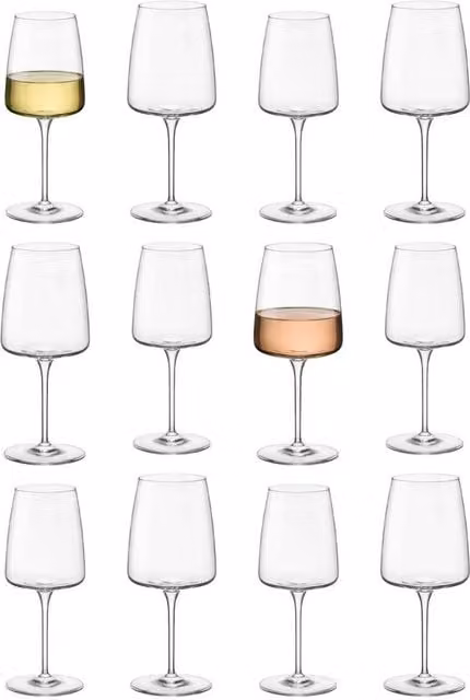 Bormioli Rocco Nexo 12-Piece Clear Wine Glass Set