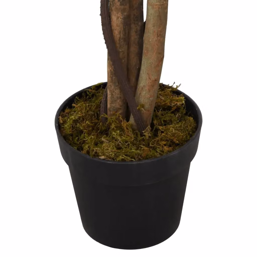 Berkfield Home Artificial Ficus Tree in Green, Height: 150 cm – 3
