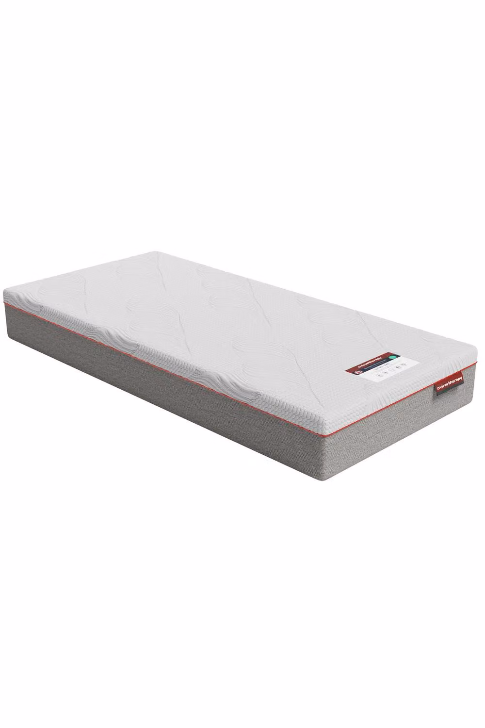 Rest Relax Visco Therapy Harmony 2000 Orthopaedic Hybrid Gel Memory Foam Pocket Sprung Mattress, White, Super King, H: 24 cm, W: 200 cm, D: 200 cm – 3
