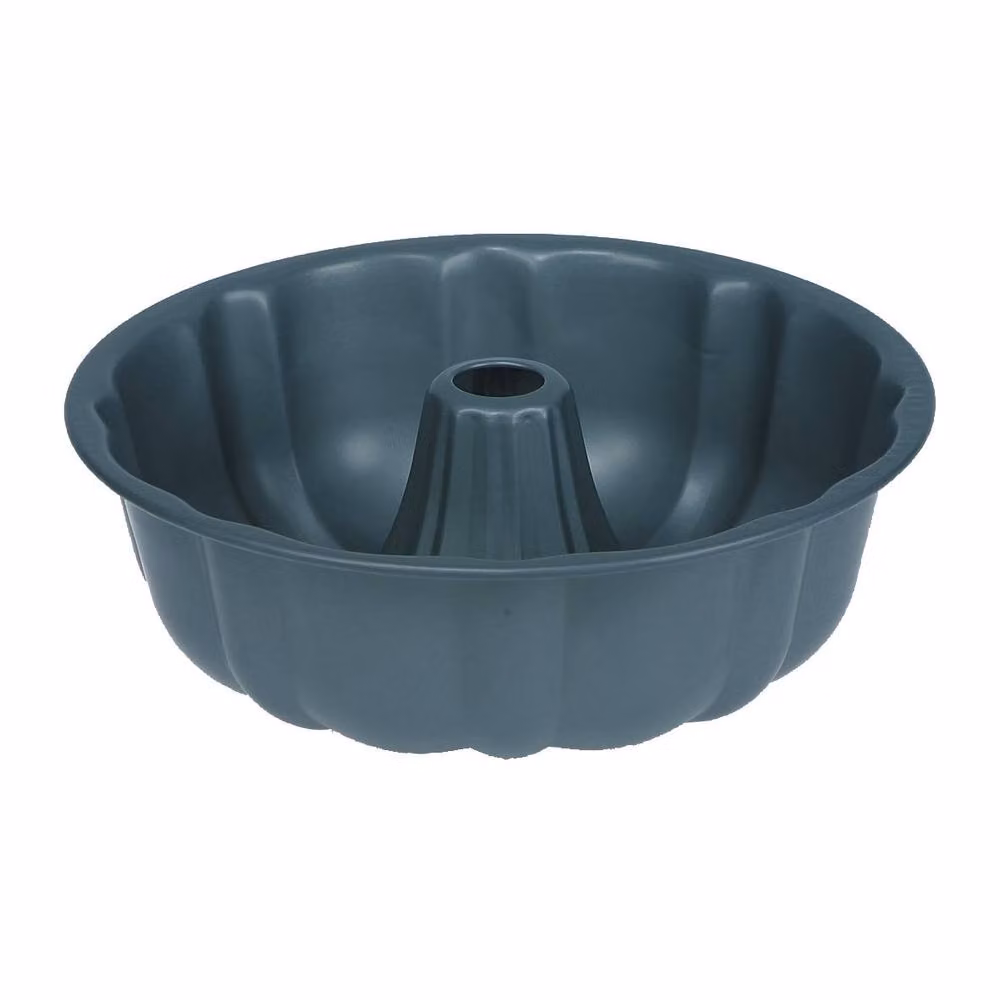 Dexam Non-Stick Round Fluted Cake Tin, Dark Grey, Diameter: 24 cm – 2