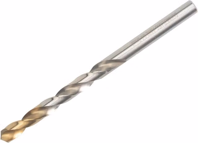 Dormer HSS-TiN Coated Metric Jobber Twist Drill Bits in Multicolour