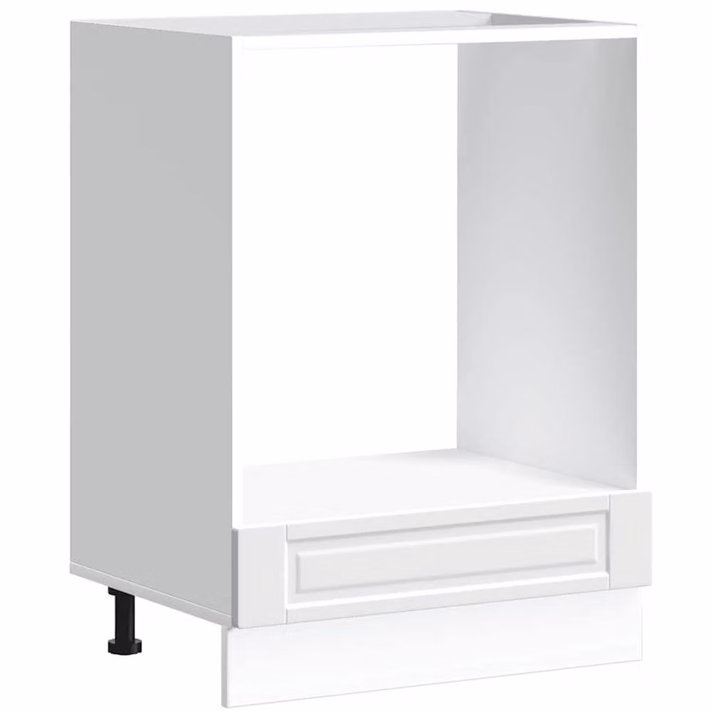 Berkfield Home Porto White Modern Freestanding Oven Cabinet W/D/H: 60.0 x 46.0 x 81.5 cm