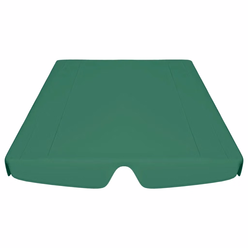 Berkfield Home Replacement PVC-Coated Garden Swing Canopy in Green, W/D/H: 188 x 145 x 110 cm – 2