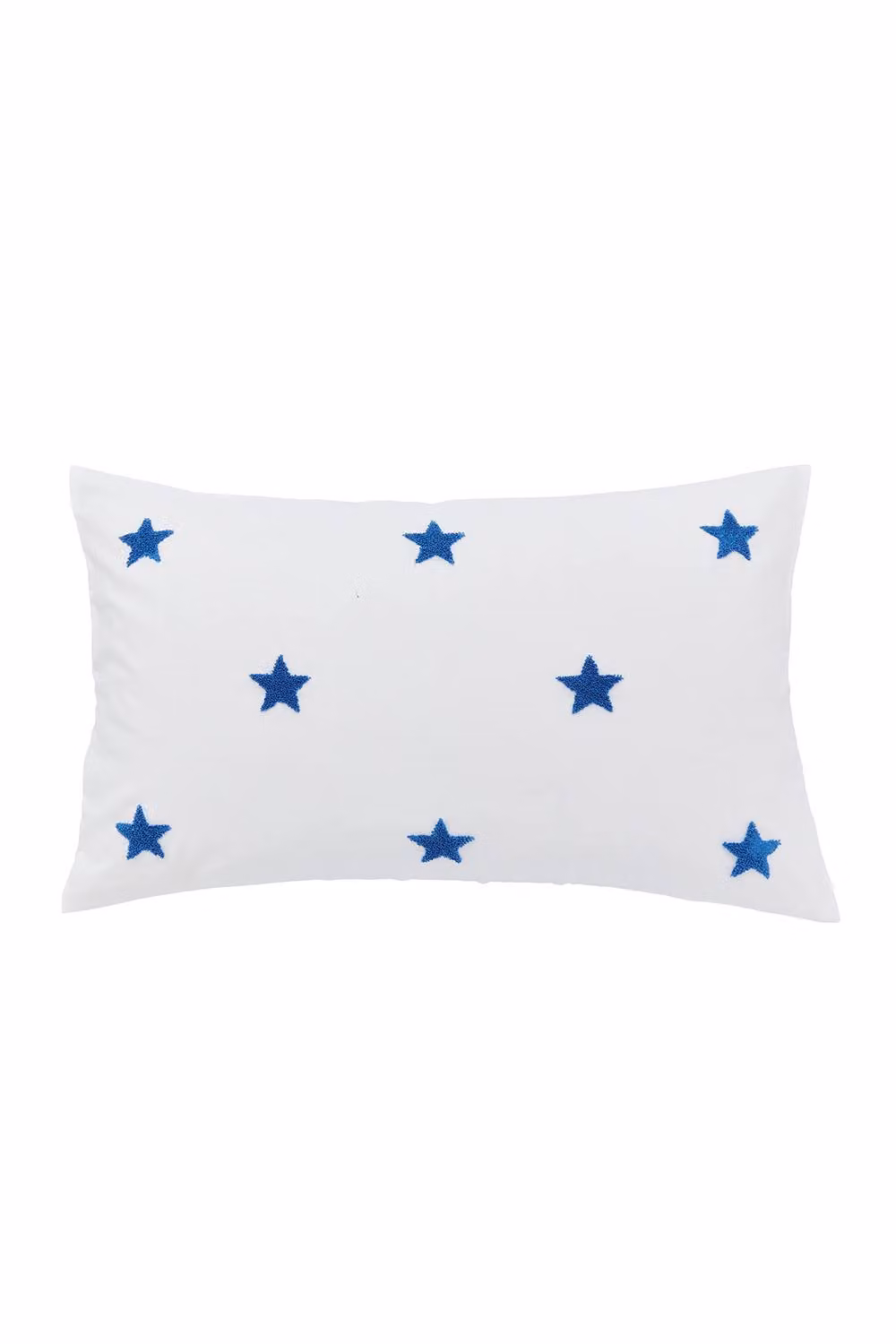 Helena Springfield Tufted Star Reversible Duvet Cover and Pillowcase Set in White, Blue and Silver, W: 140 cm, H: 200 cm – 2
