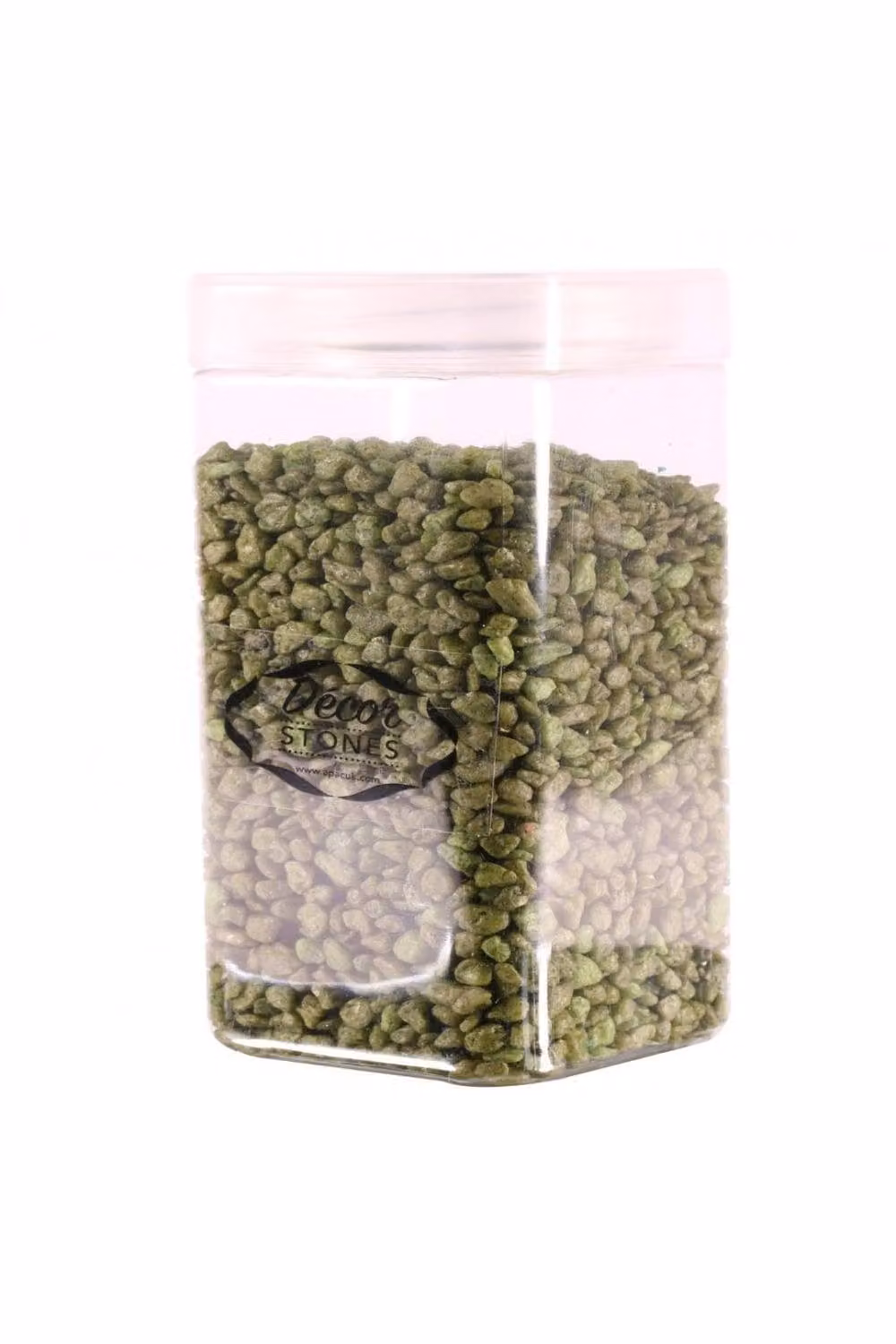 KDMD Moss Green Stone Pebbles, 3 Pack of 750 g Jars – 2