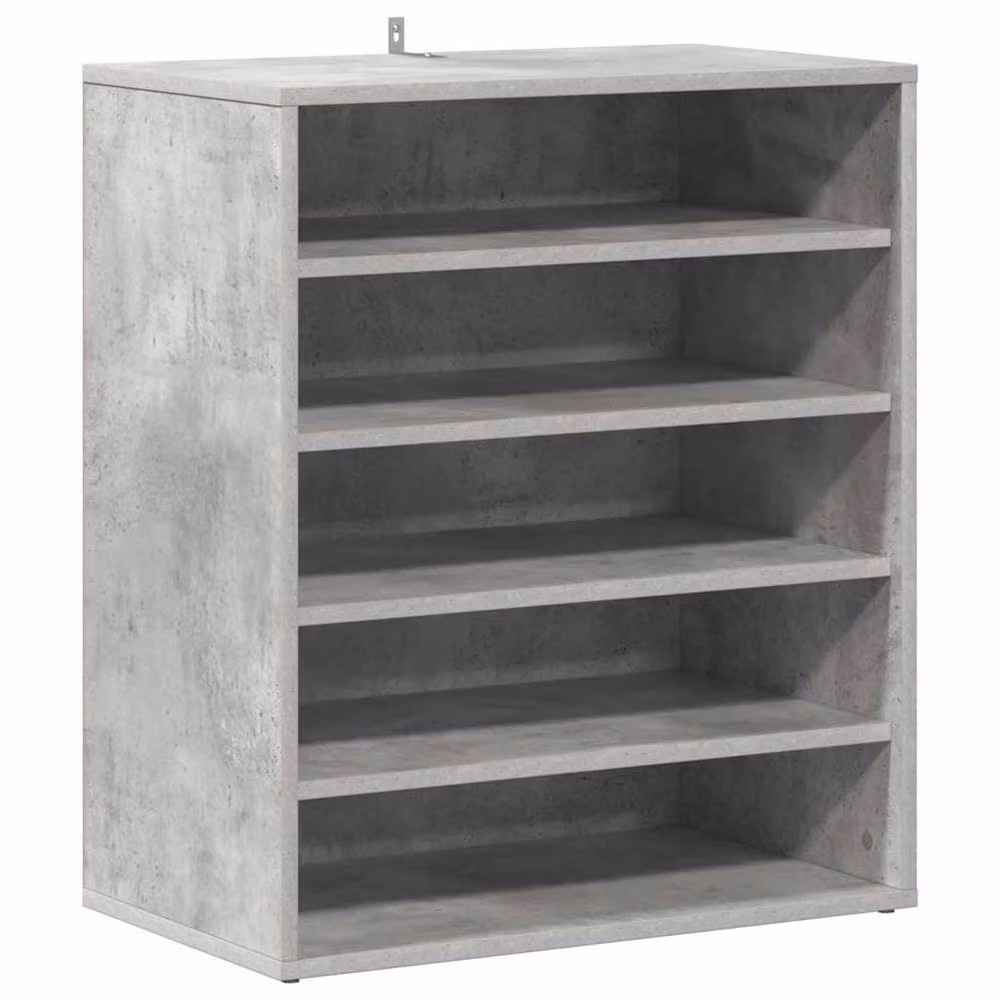 Berkfield Home Grey MDF Shoe Cabinet W/D/H: 60 x 35 x 70 cm – 2