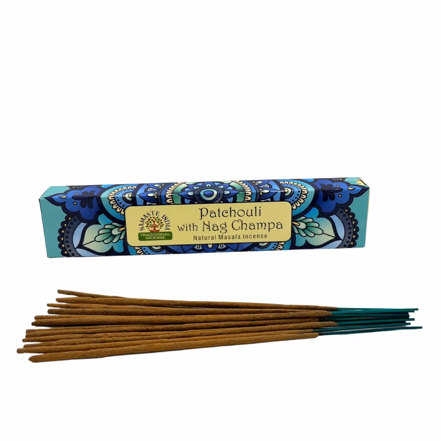 KDMD Namaste Mandala Masala Incense Sticks Patchouli with Nag Champa in Brown – 2